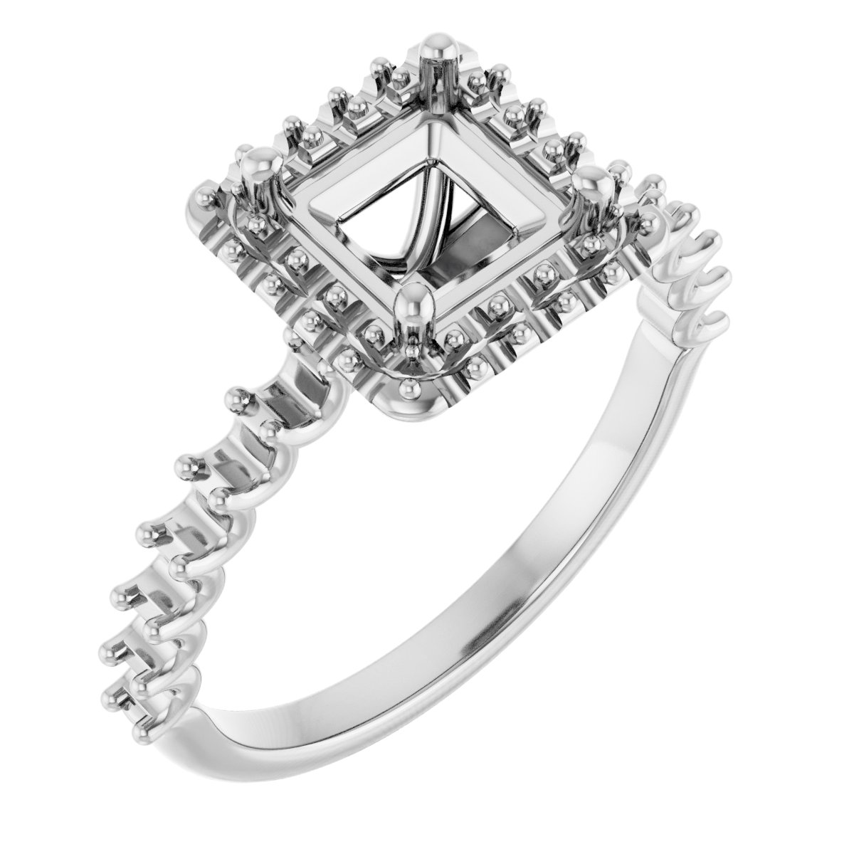Halo-Style Engagement Ring
