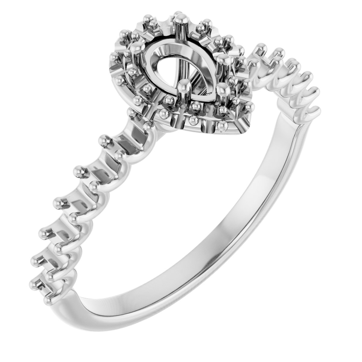 Halo-Style Engagement Ring