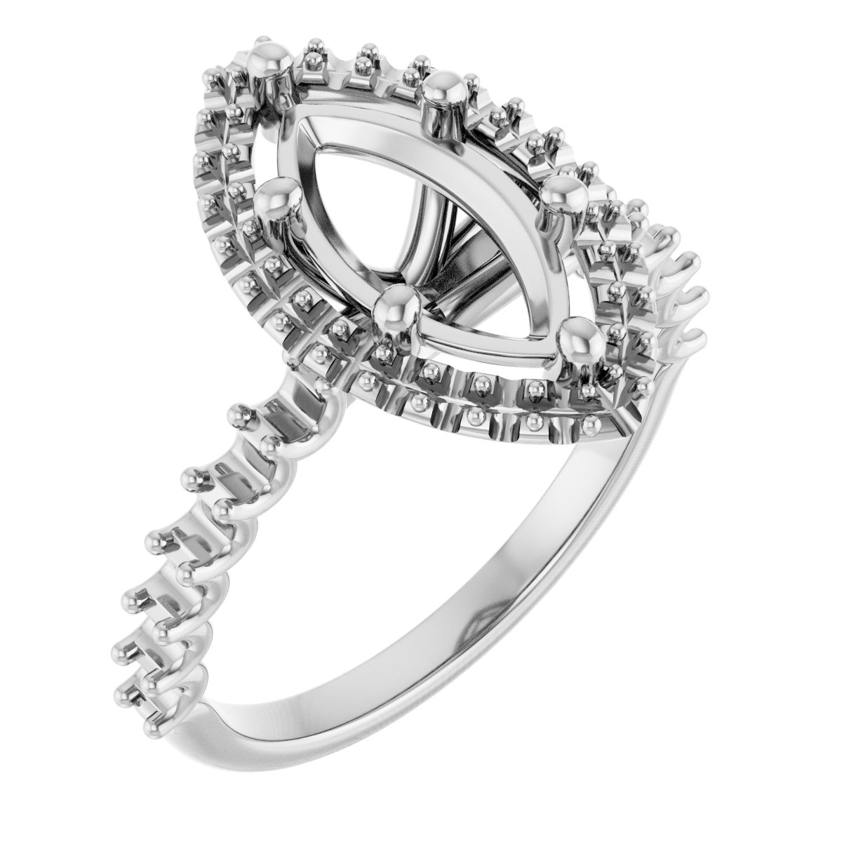 Halo-Style Engagement Ring