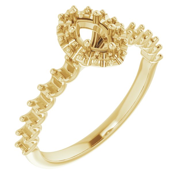 Halo-Style Engagement Ring