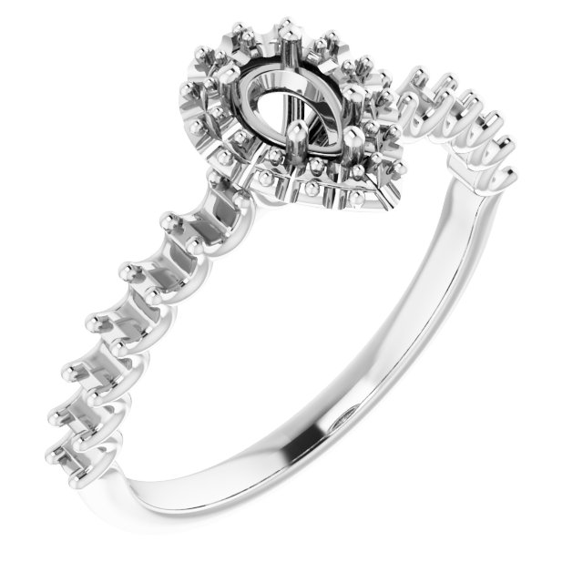 Halo-Style Engagement Ring
