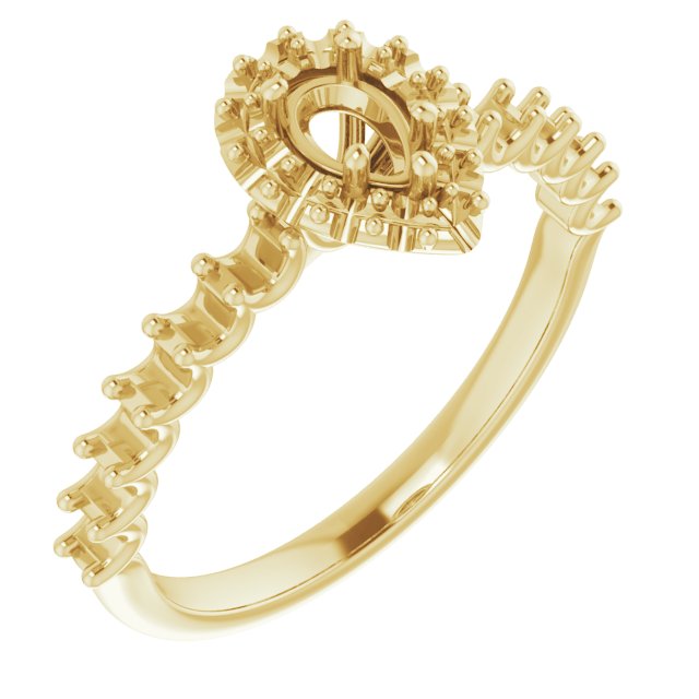Halo-Style Engagement Ring