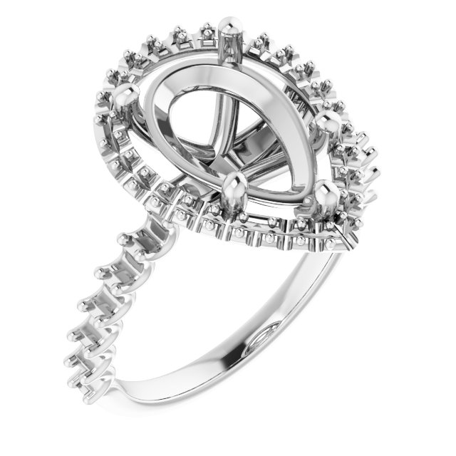 Halo-Style Engagement Ring