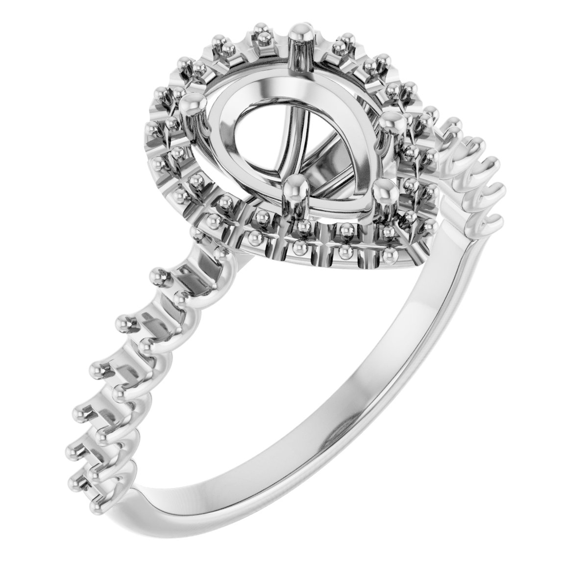 Halo-Style Engagement Ring