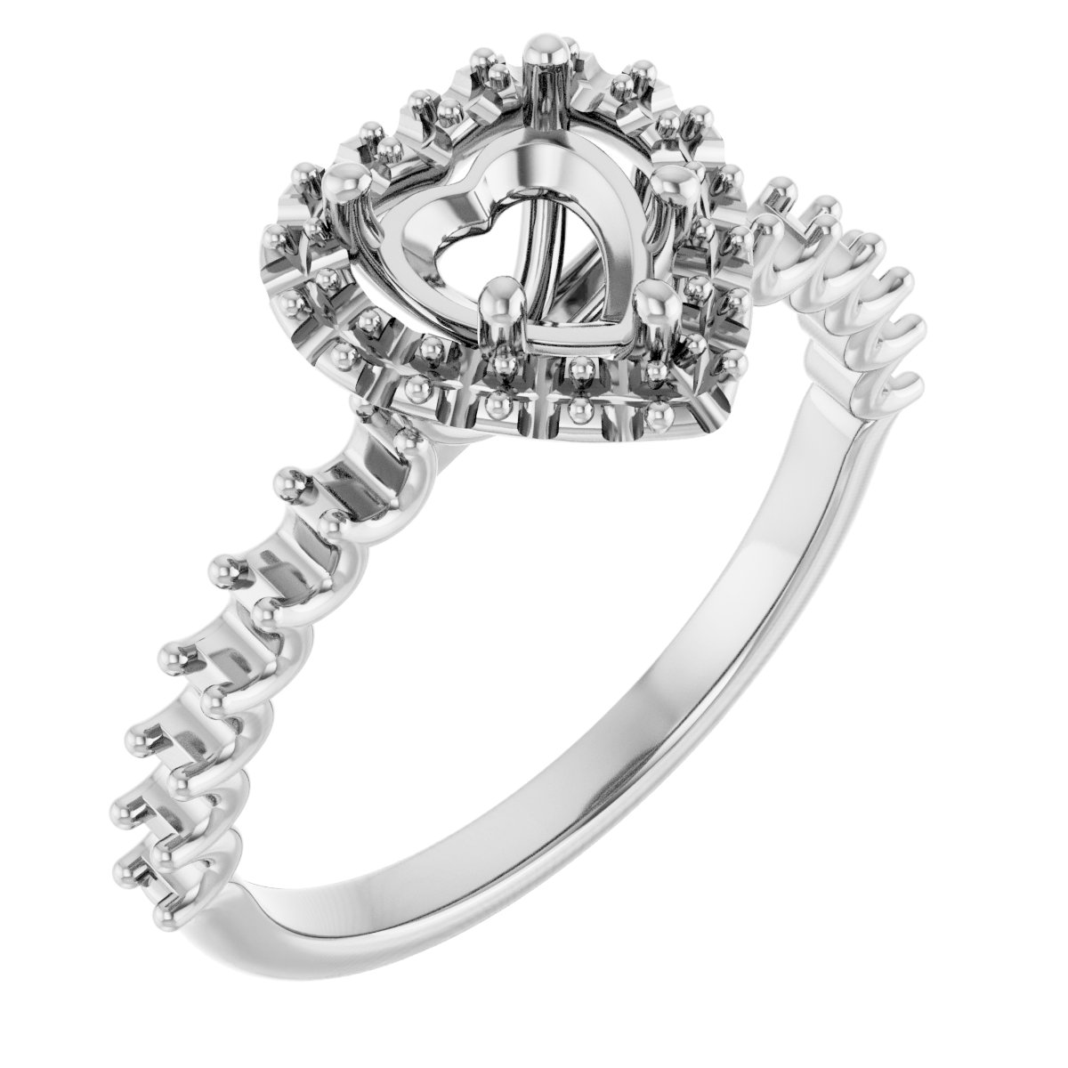 Halo-Style Engagement Ring