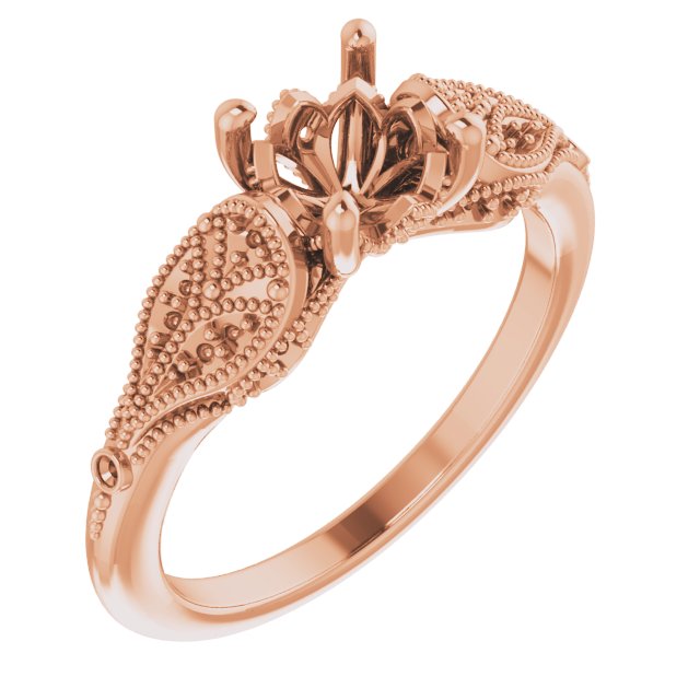 Accented Engagement Ring or Band