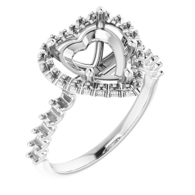 Halo-Style Engagement Ring