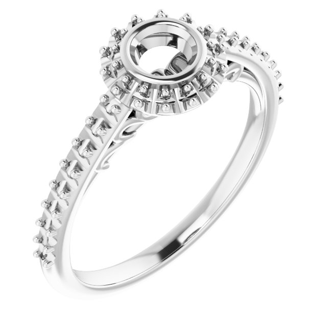 14k White Gold