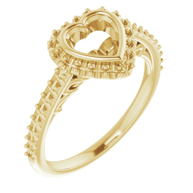 Bezel-Set Halo-Style Engagement Ring