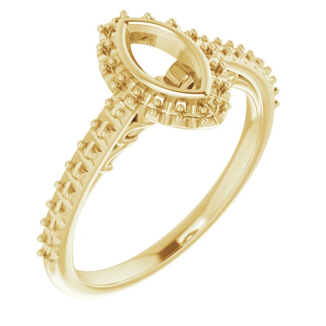 Bezel-Set Halo-Style Engagement Ring