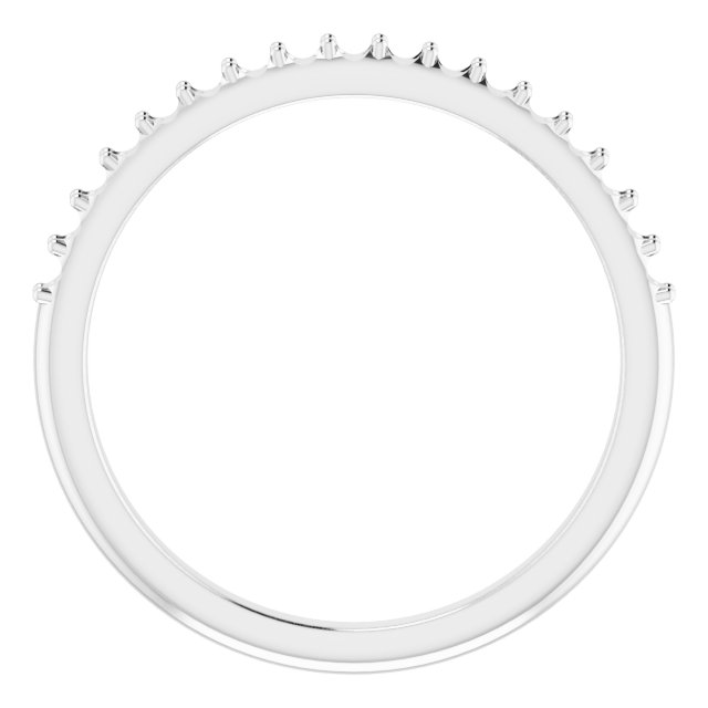 Band Mounting for 5x5 mm Heart Ring view 2