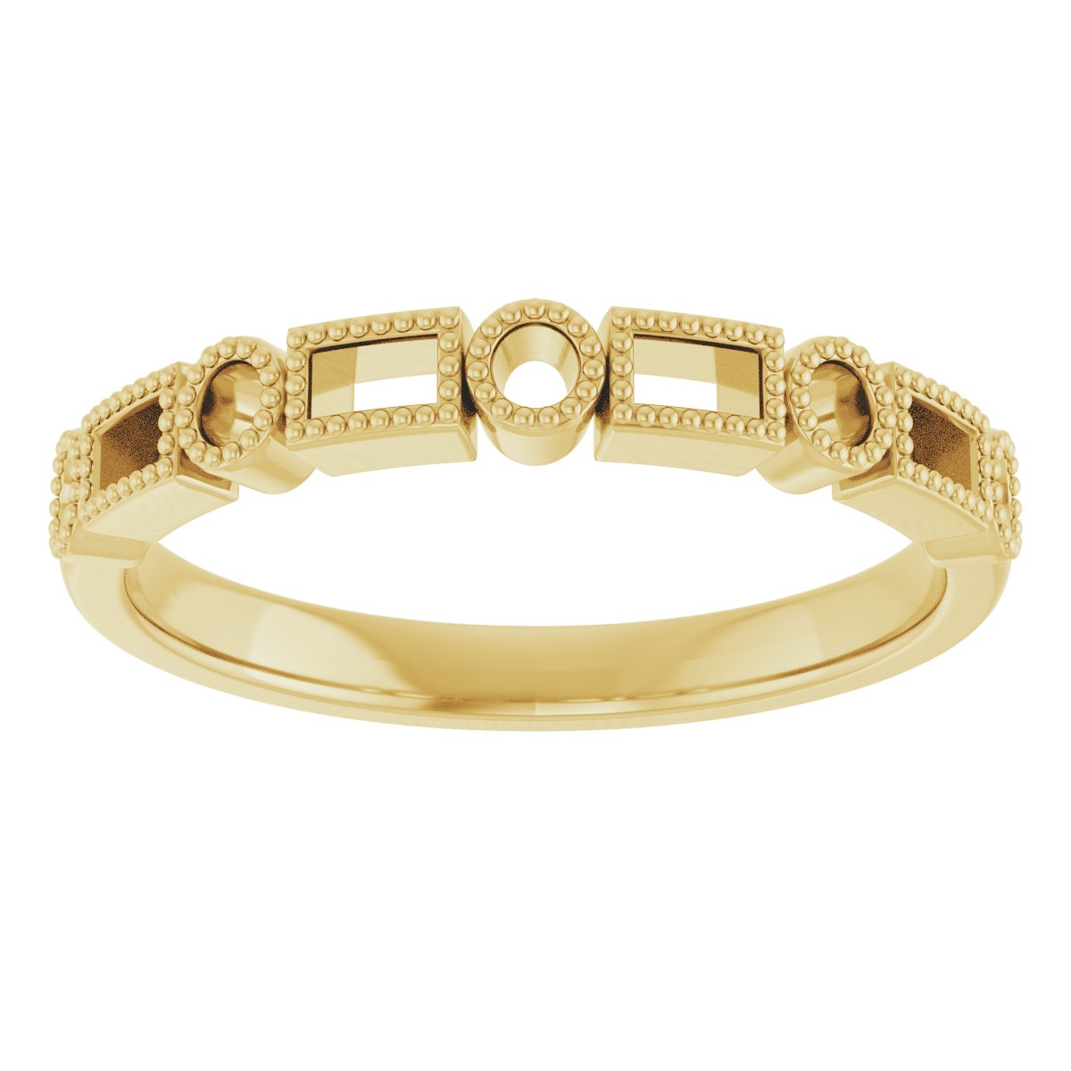 14K Yellow 1/4 CTW Diamond Anniversary Band