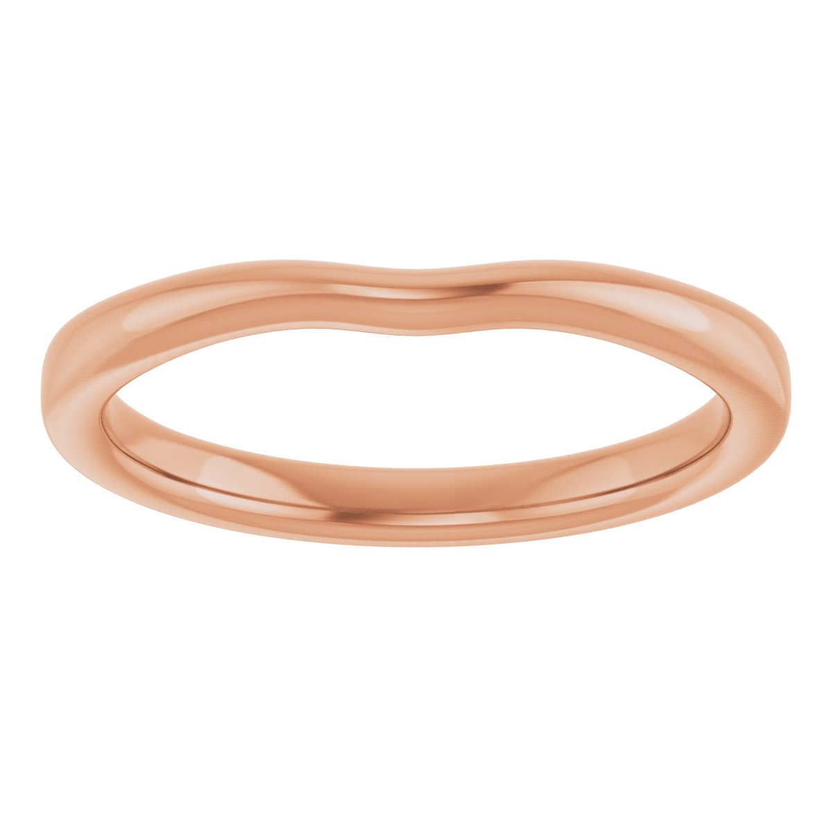 14K Rose Matching Band -3
