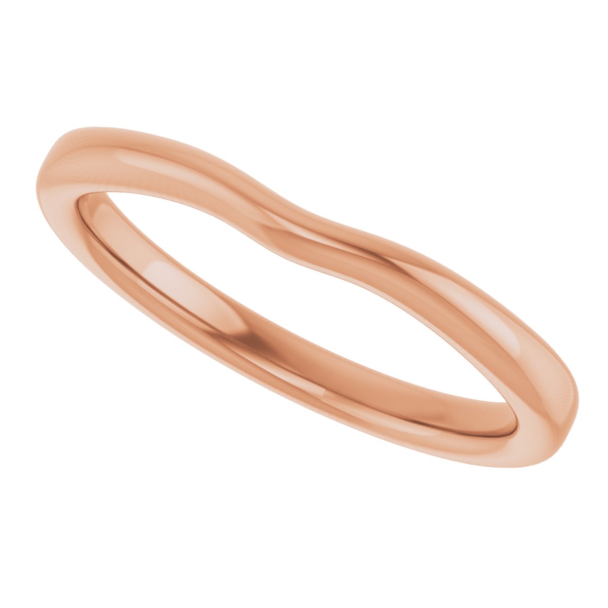 14K Rose Matching Band -5