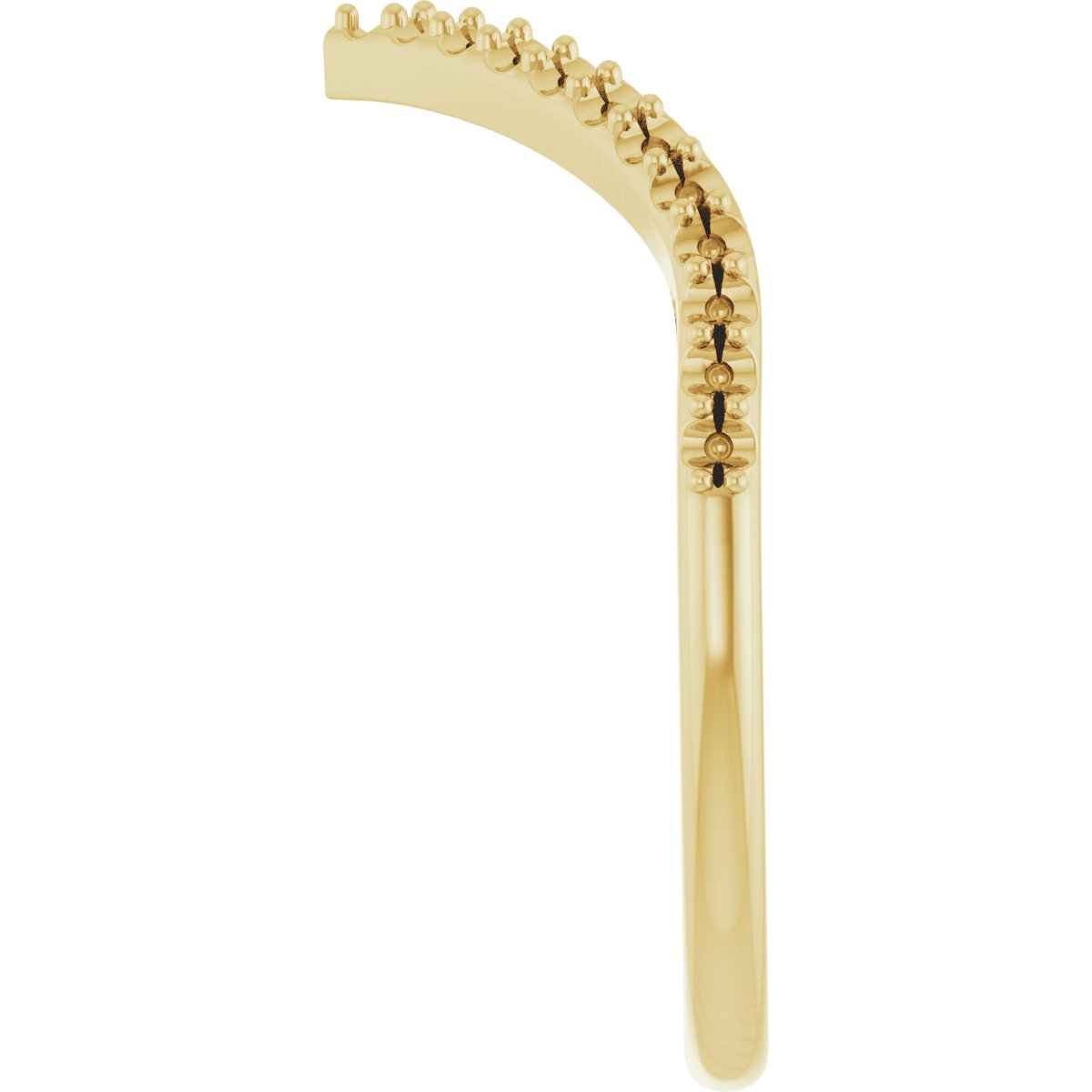 14K Yellow Gold 1/5 CTW Natural Diamond Band 