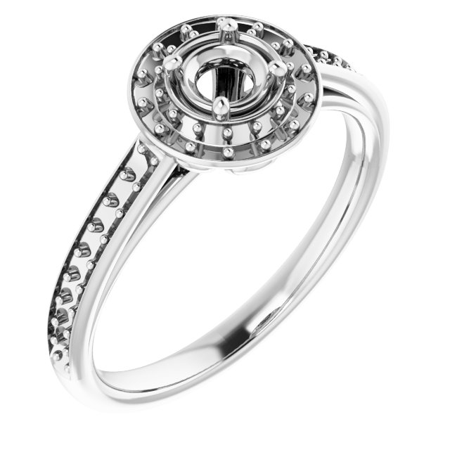 Halo-Style Ring