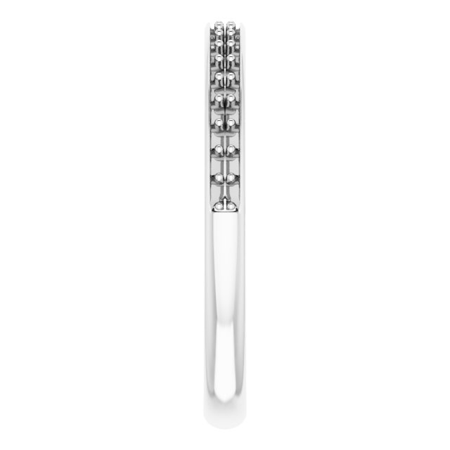 Band Mounting for 10x10 mm Heart Ring view 4