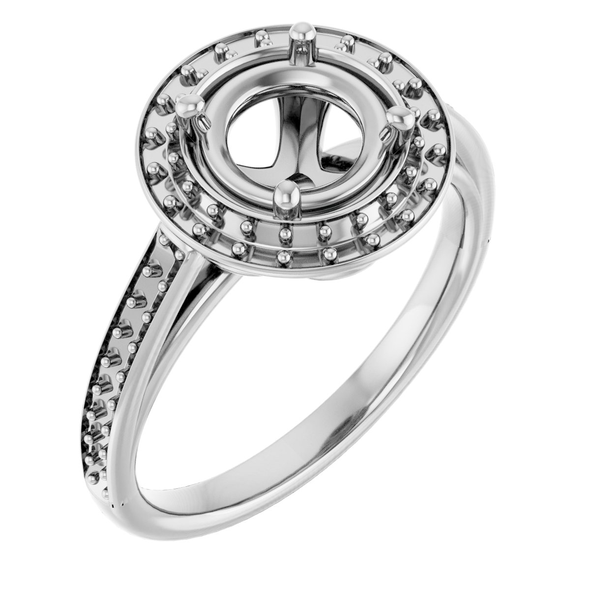 Halo-Style Ring