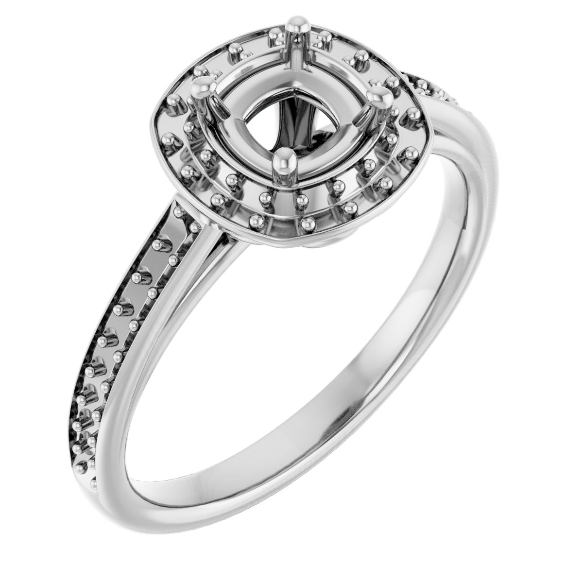 Halo-Style Ring