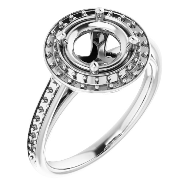 Halo-Style Ring