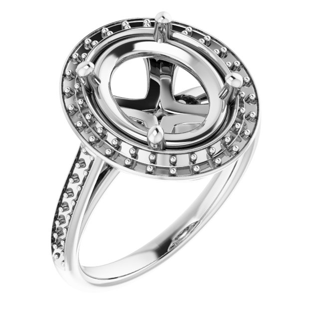Halo-Style Ring