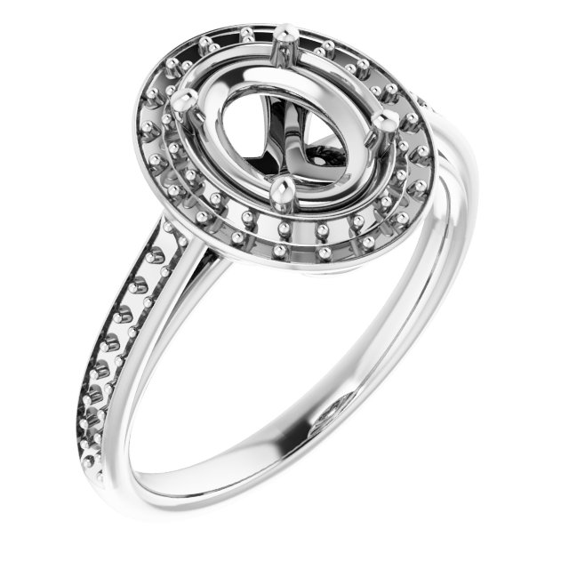Halo-Style Ring