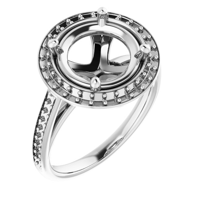 Halo-Style Ring