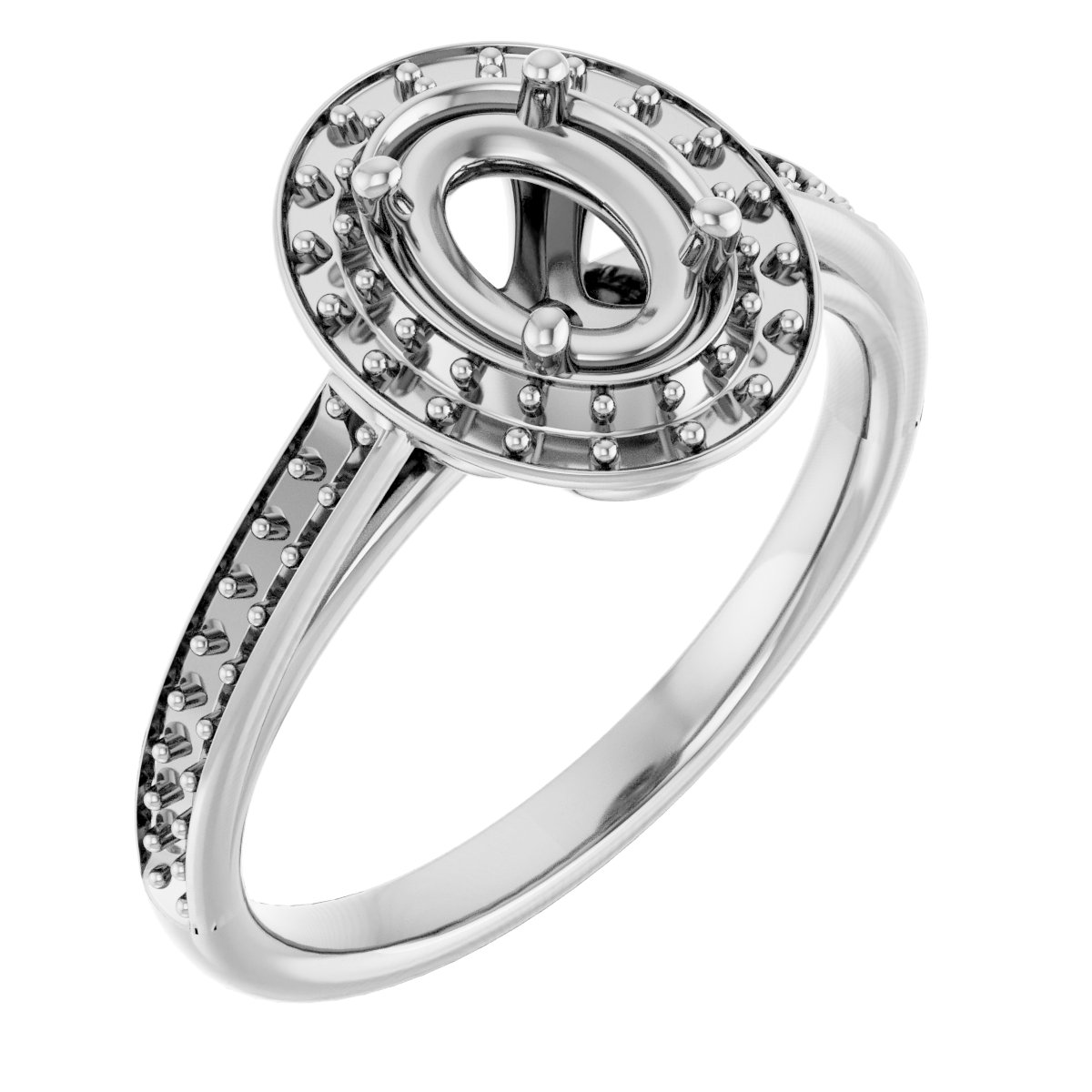 Halo-Style Ring