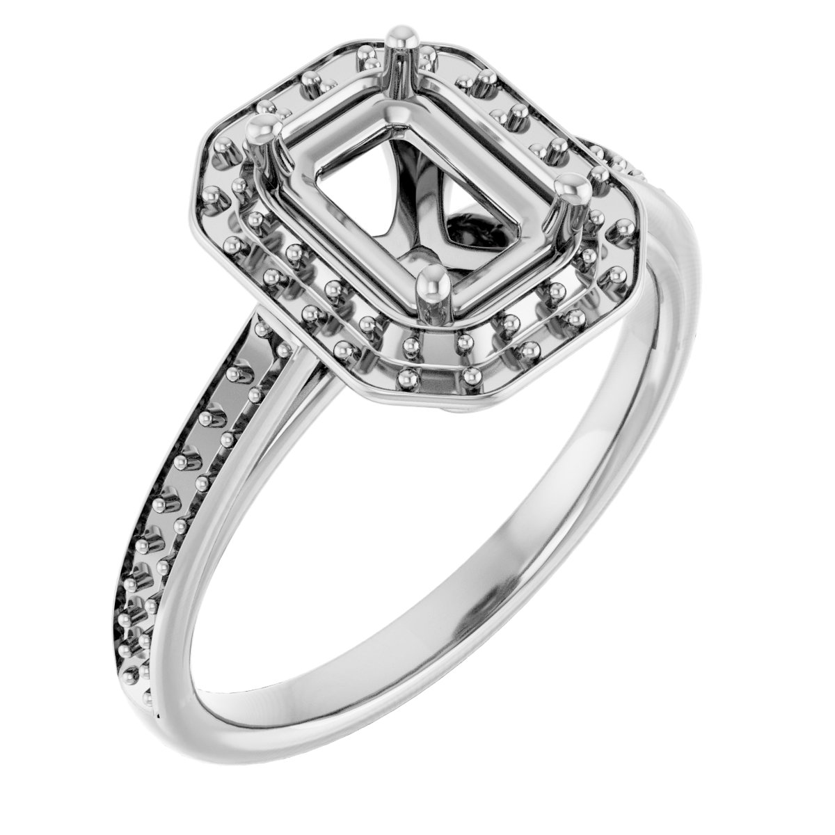 Halo-Style Ring