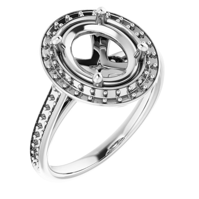 Halo-Style Ring