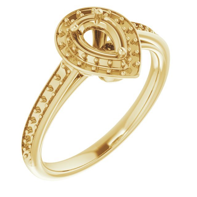 14k Yellow Gold