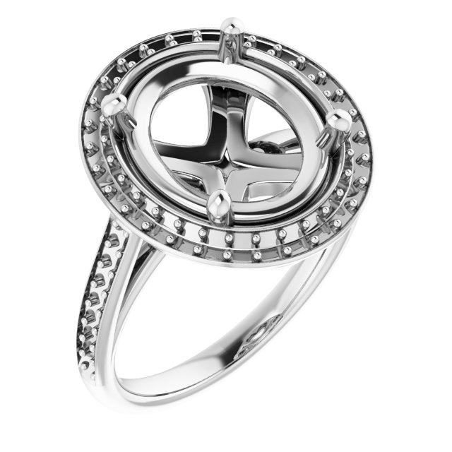Halo-Style Ring
