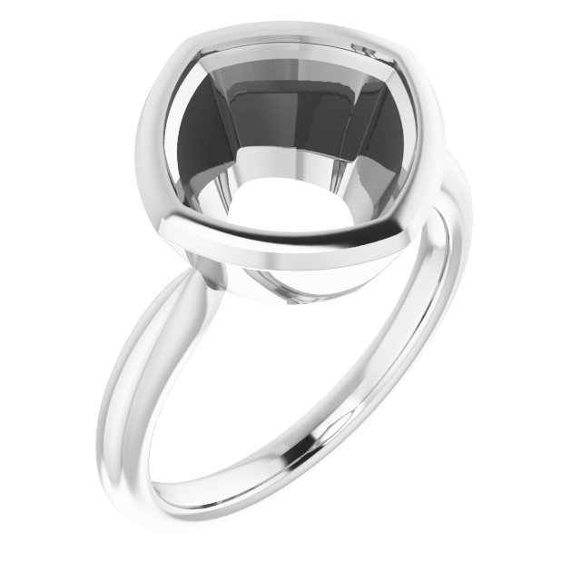 Bezel-Set Solitaire Ring