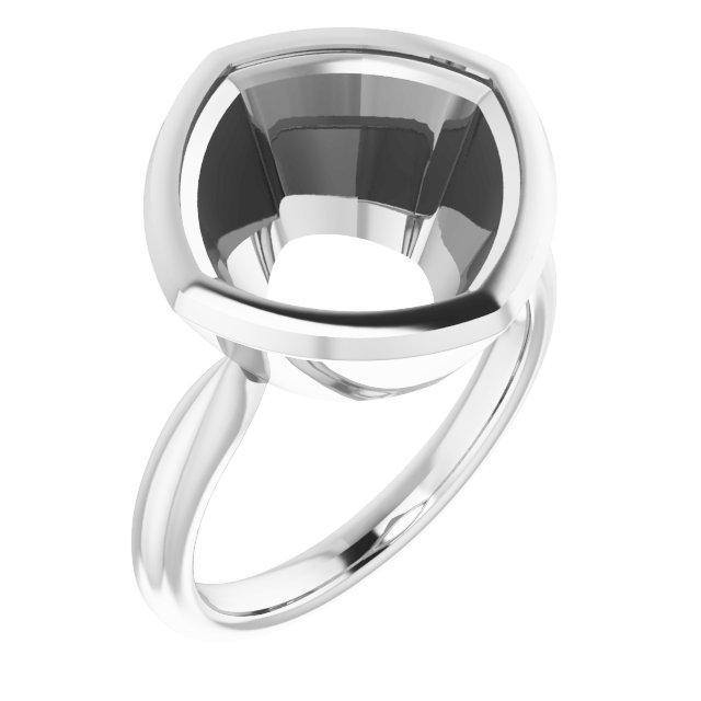 Bezel-Set Solitaire Ring