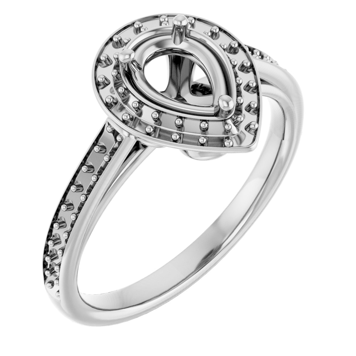 Halo-Style Ring