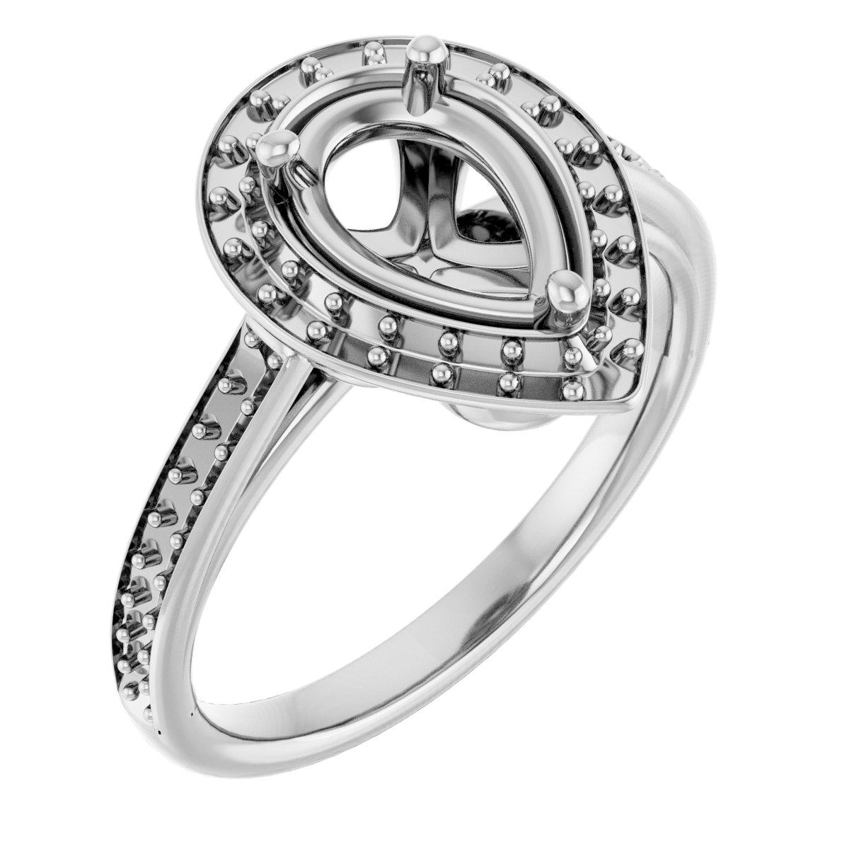 Halo-Style Ring