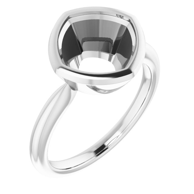 Bezel-Set Solitaire Ring