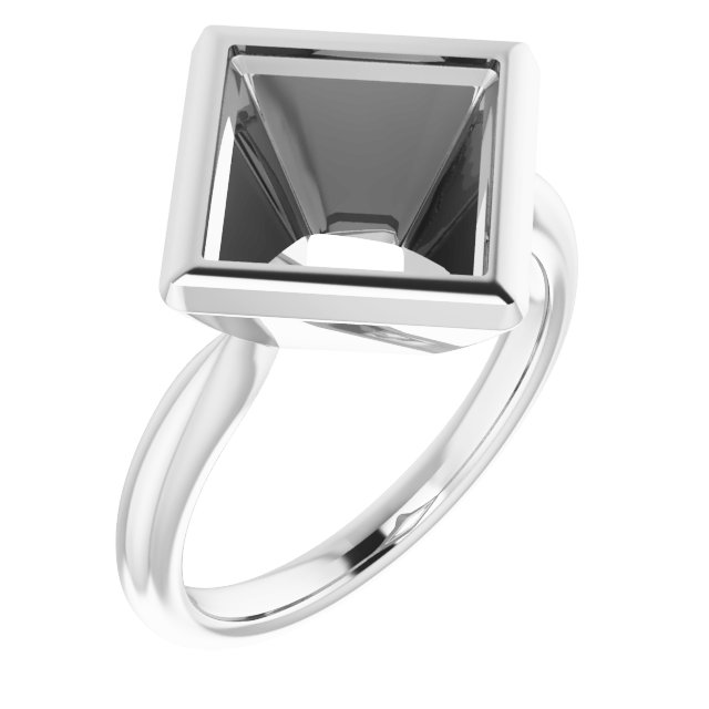 Bezel-Set Solitaire Ring