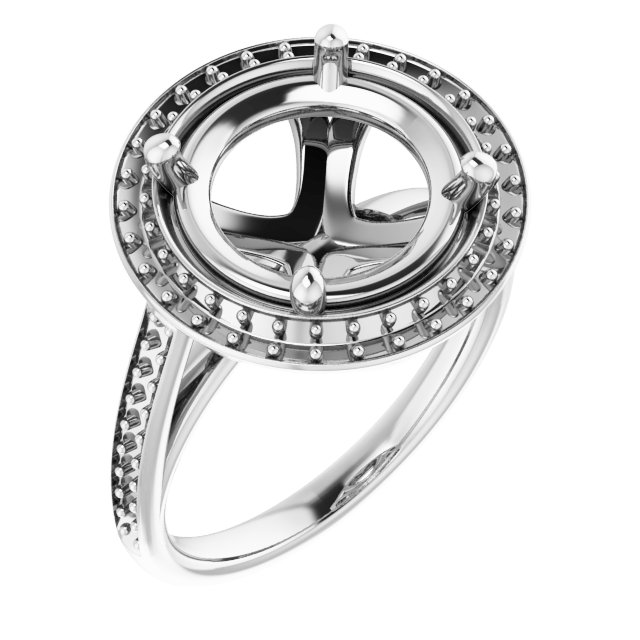Halo-Style Ring