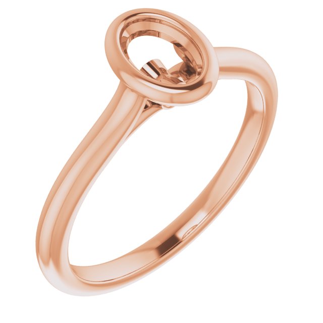 Bezel-Set Accented Engagement Ring