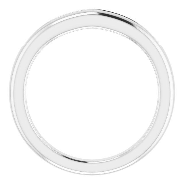 14K White 1/5 CTW Natural Diamond Matching Band-2