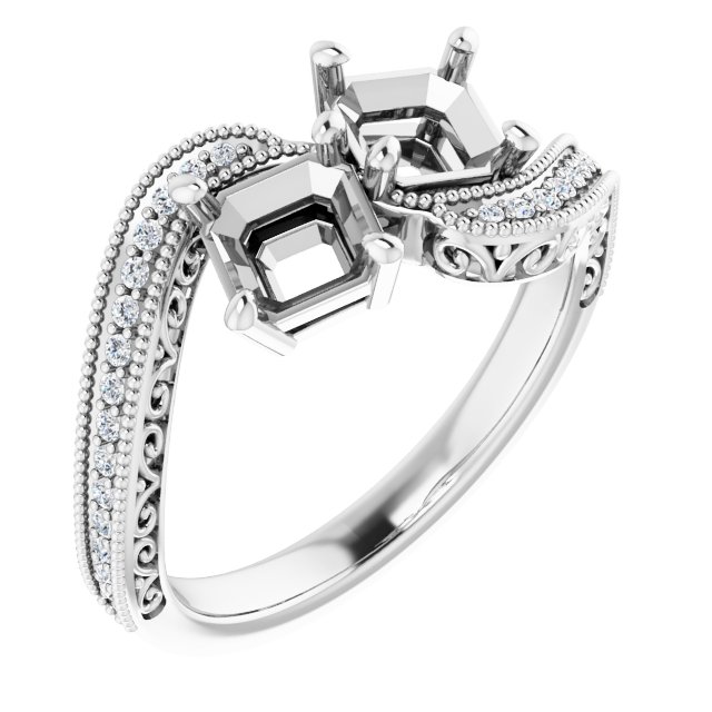 14k White Gold