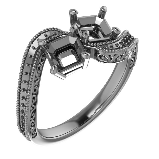 6x3.5 mm Marquise Engagement Ring Mounting