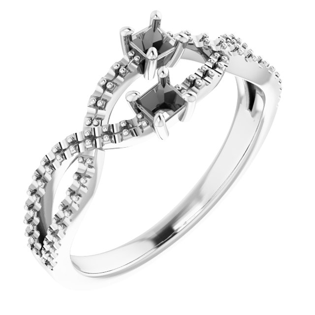 14k White Gold