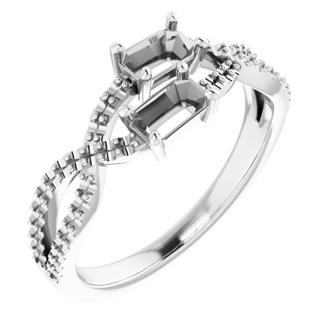 14k White Gold