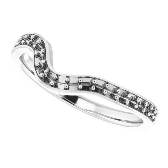 Band Mounting for 10 mm Square Ring view 5