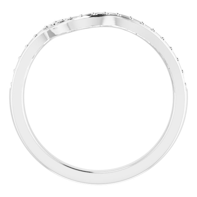 Band Mounting for 10 mm Square Ring view 2