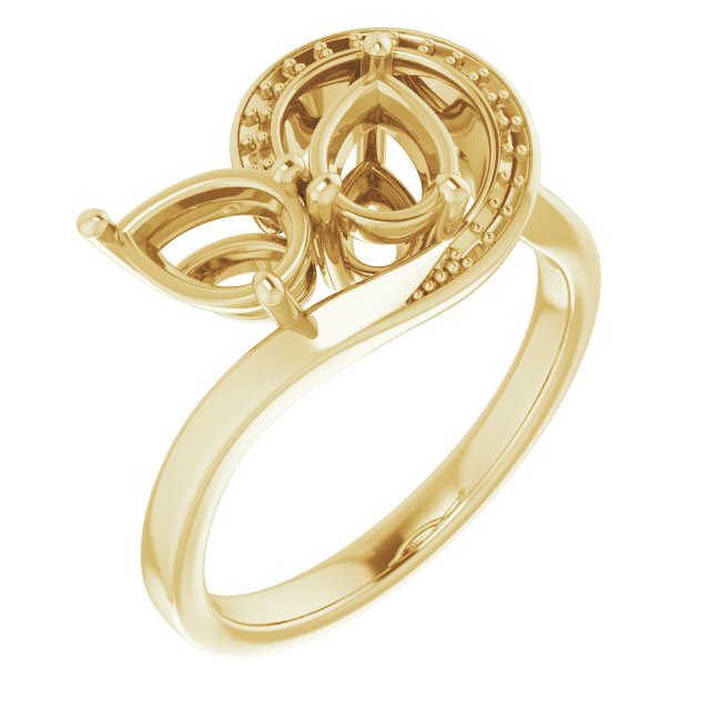 14k Yellow Gold