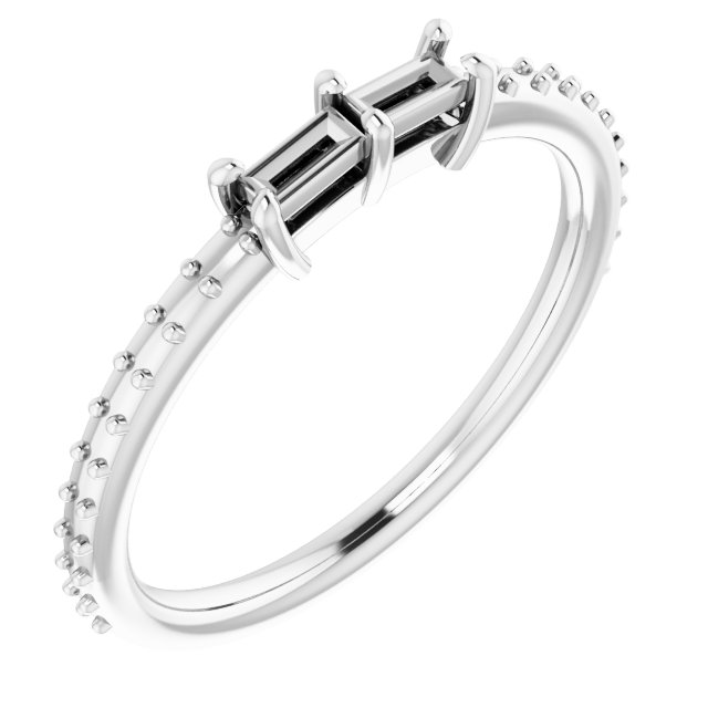 14K White 1/3 CTW Diamond Ring