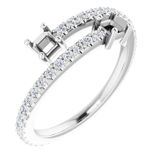 14k White Gold